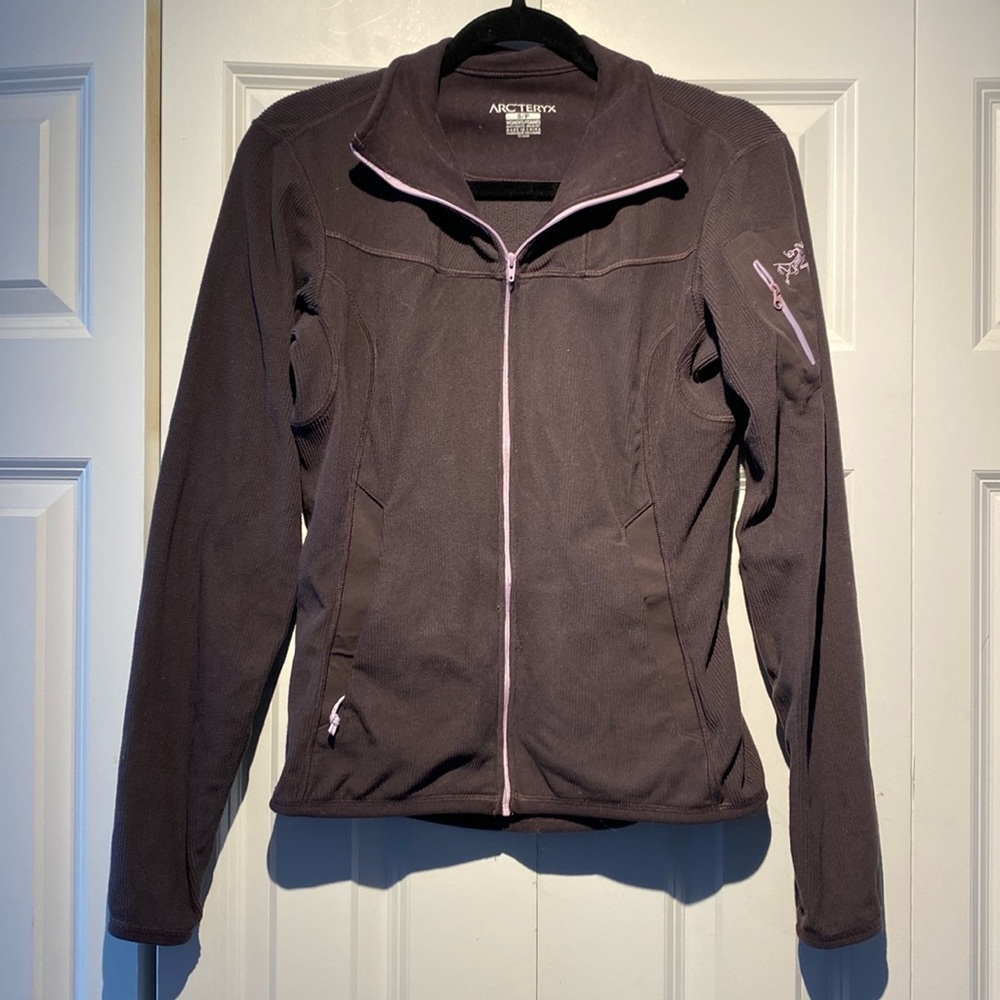 Arc’teryx Purple Waffle Zip Up